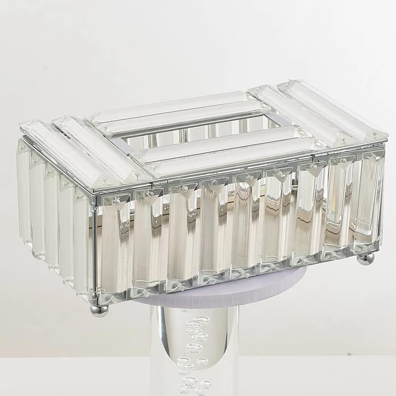 GENIGW Crystal luksuzni dizajn ručnik kutija za ručnik Crystal Cube salveta za dispenzer ured za spavaću