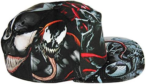 Marvel Comics Venom Sublimiran Po Cijelom Print Snapback Šeširu