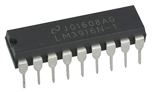 Nacionalni poluvodič LM3916N-1 LED drajver 10Segment 3.3 V 5V9V12V15V18V24V 18-pinski