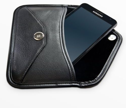 Boxwave futrola za Apple iPhone 12 pro max - elitna kožna messenger torbica, sintetički kožni poklopac koverte