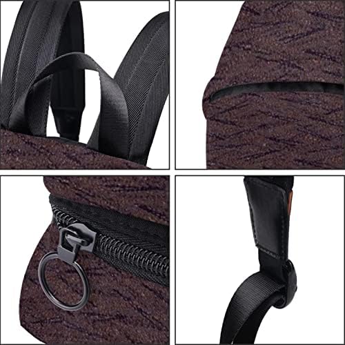 VBFOFBV ruksak za ženske pantalonske bakfa za laptop Tražena za laptop, japanske crne-smeđe Jednostavne