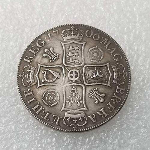 Kocreat Copy 1706 Ujedinjeno Kraljevstvo Velika Britanija Velika Britanija Srebrni dolar Pence Pence Gold