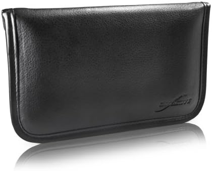 Boxwave Case kompatibilan sa ZTE Axon 7 Premium - elitna kožna messenger torbica, sintetički kožni poklopac
