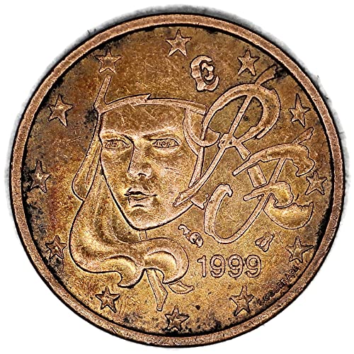 1999 Pariz Mint France KM 1283 Marianne 2 euro centi Prodavac dobro