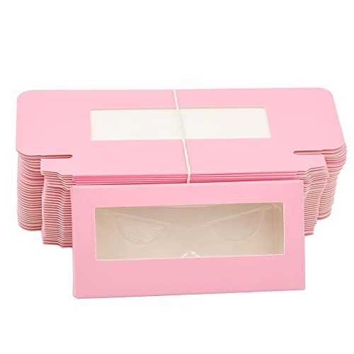 Papirna kutija trepavice kutija paket Lash Boxes pakovanje 25mm trepavice Pink Case