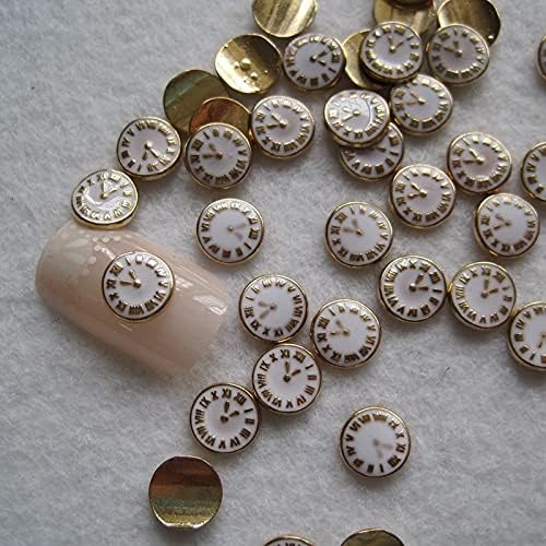 100kom 3d slatki sat Nail Art Charm sat nokti Bling modni jedinstveni nokti Accessoires nakit Gems ukrasi