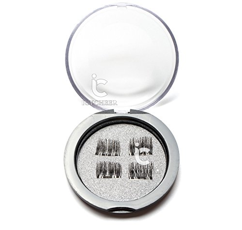 Icycheer Makeup magnetne umjetne trepavice produžetak prirodnih 3d magnetnih trepavica za oči za višekratnu