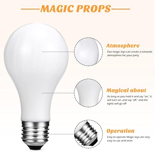 Jojofuny LED svjetla Magical Trick rekviziti mađioničarke mađioničarskog žarulja mađioničarskog lampica