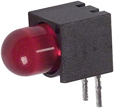 Dialight LED 5mm RT ANG SUP DIFF RED PCMN